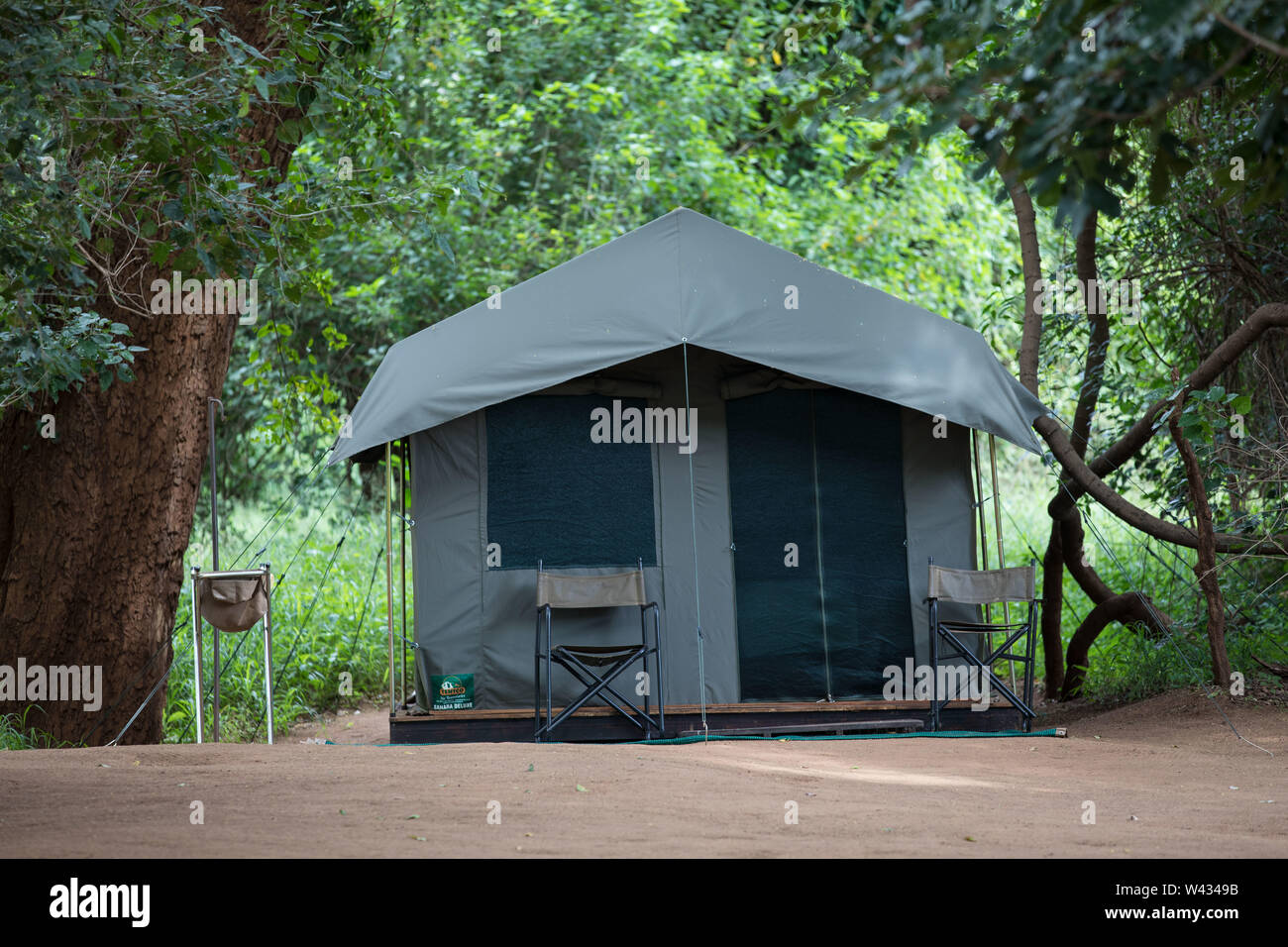 The remote Pafuri region in the far north of Kruger National Park, Limpopo, South Africa, is a favorite among many safari going tourists. Stock Photo