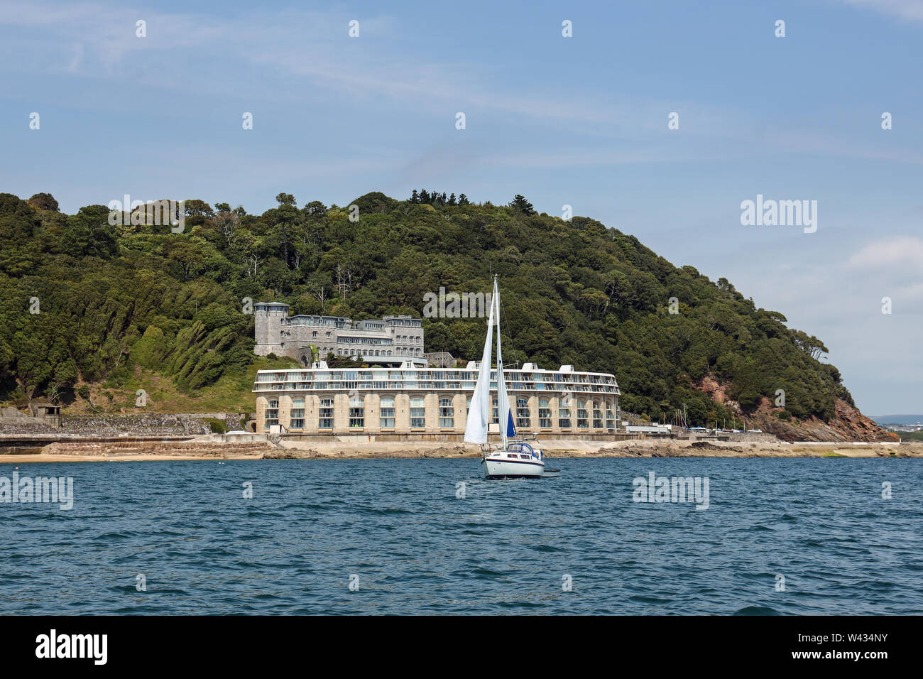Fort, upmarket apartments on the edge of Mount Edgcumbe