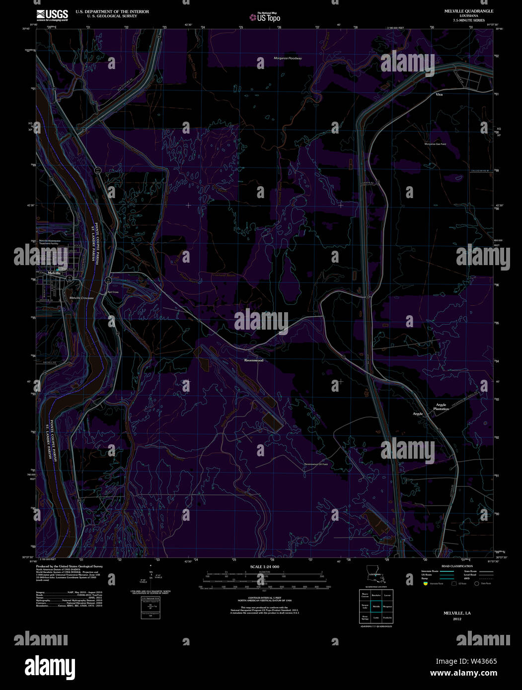 Melville map hires stock photography and images Alamy
