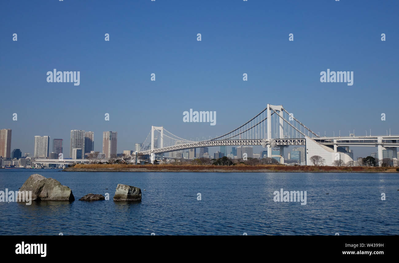 View Of Tokyo Bay With Rainbow Brigde In Tokyo Japan Tokyo Bay Is Connected To The Pacific Ocean By The Uraga Channel Its Old Name Was Edo Bay Stock Photo Alamy View Of Tokyo Bay With Rainbow Brigde In Tokyo Japan Tokyo Bay Is Connected To The Pacific Ocean By The Uraga Channel Its Old Name Was Edo Bay Stock Photo Alamy