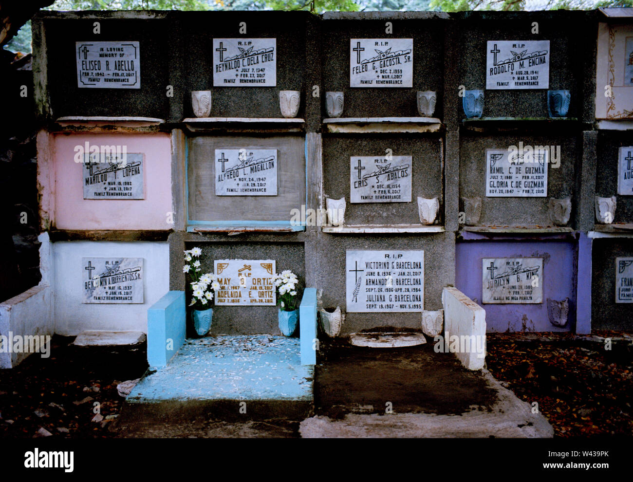 Manila South Cemetery in Manila in Luzon Metro Manila in the