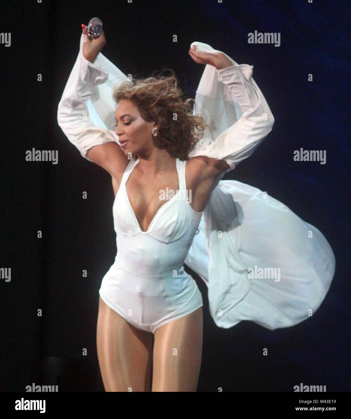 Beyonce 2009 Photo By John Barrett/CelebrityArchaeology.com Stock Photo