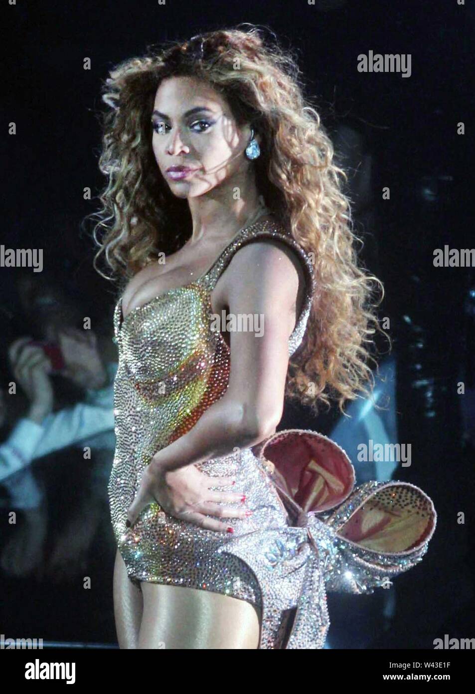 Beyonce 2009 Photo By John Barrett/CelebrityArchaeology.com Stock Photo