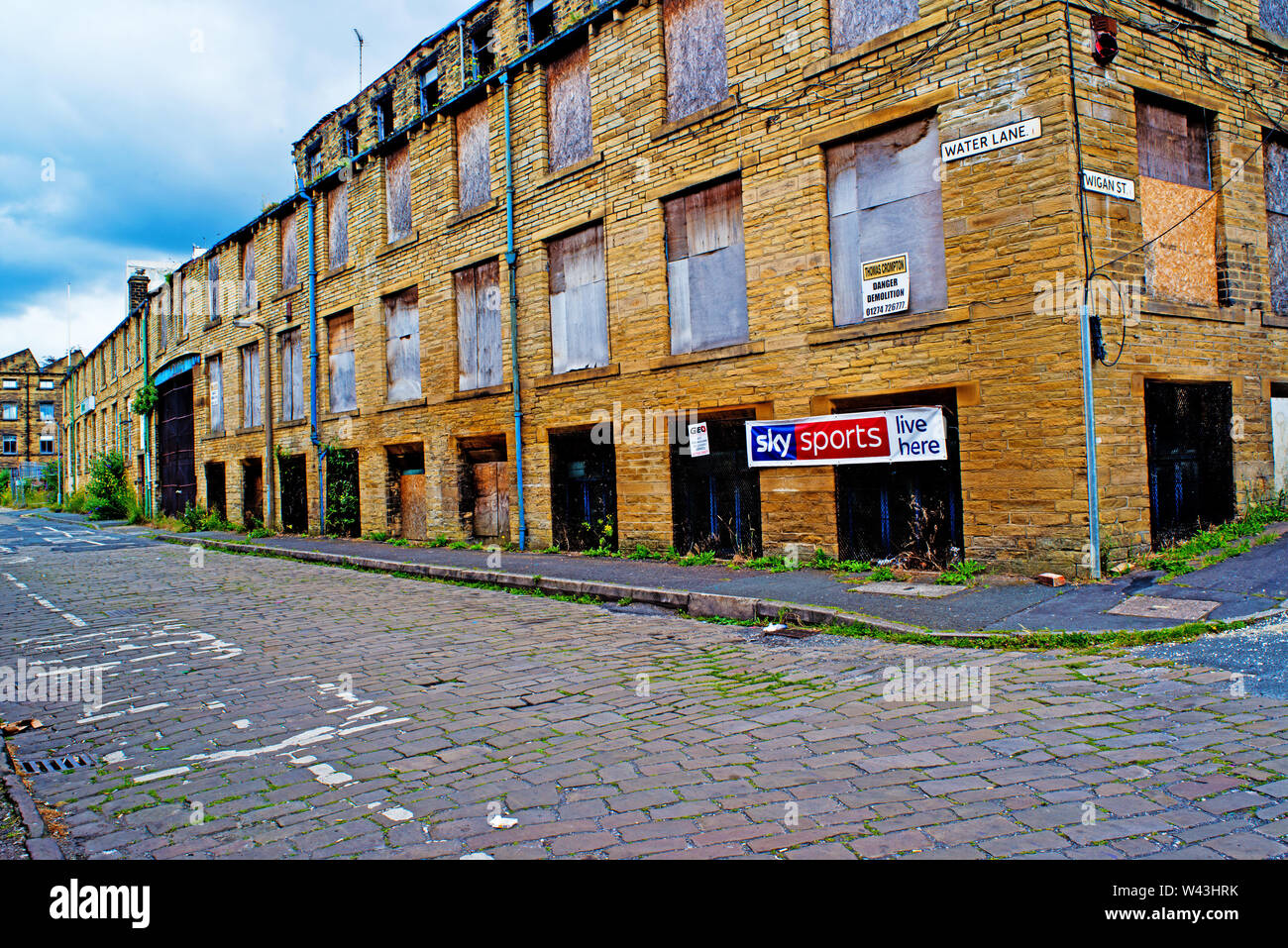 Water Lane, Bradford, England Stock Photo Alamy