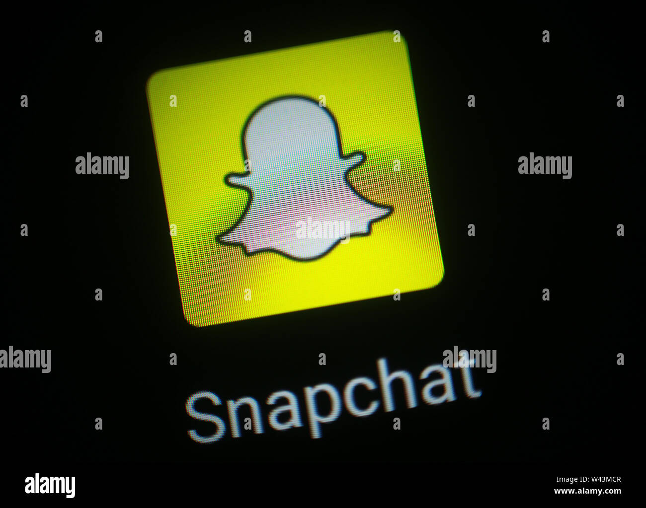 Snapchat sign hi-res stock photography and images - Alamy