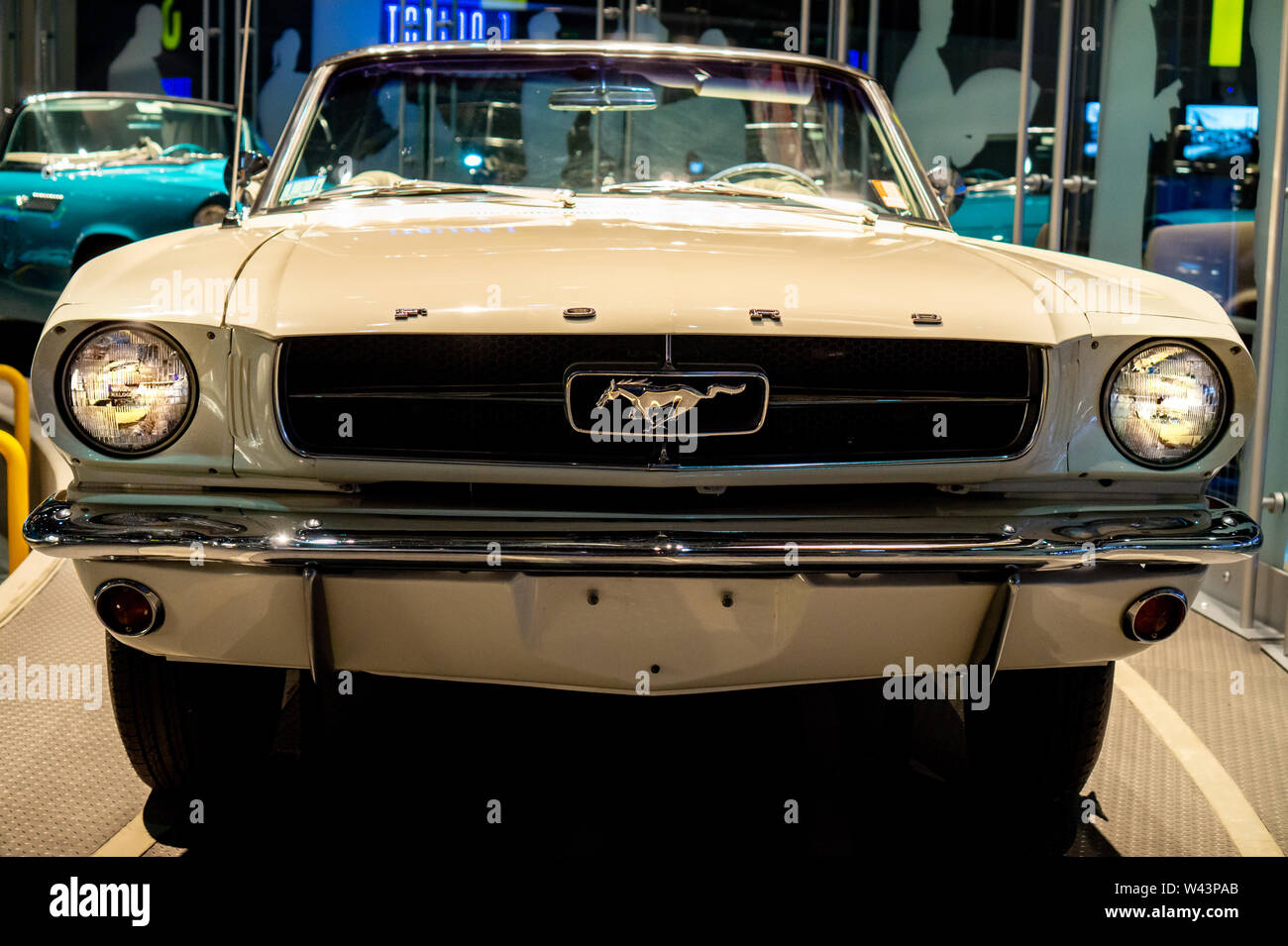 Dearborn, MI USA 04.21.2018 Ford Mustang Fast back 1965 at the Henry