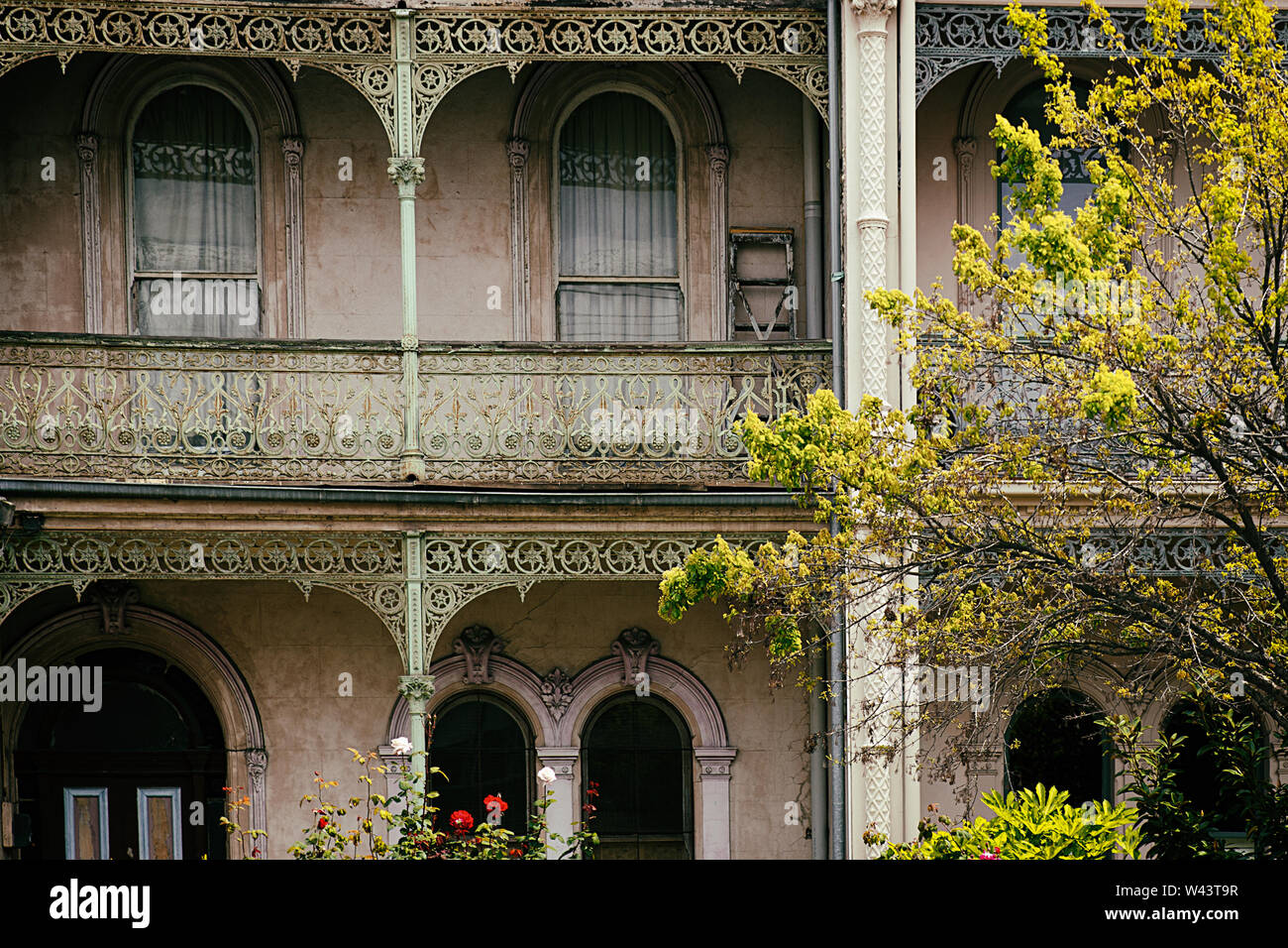 fitzroy houses , melbourne australia Stock Photo Alamy