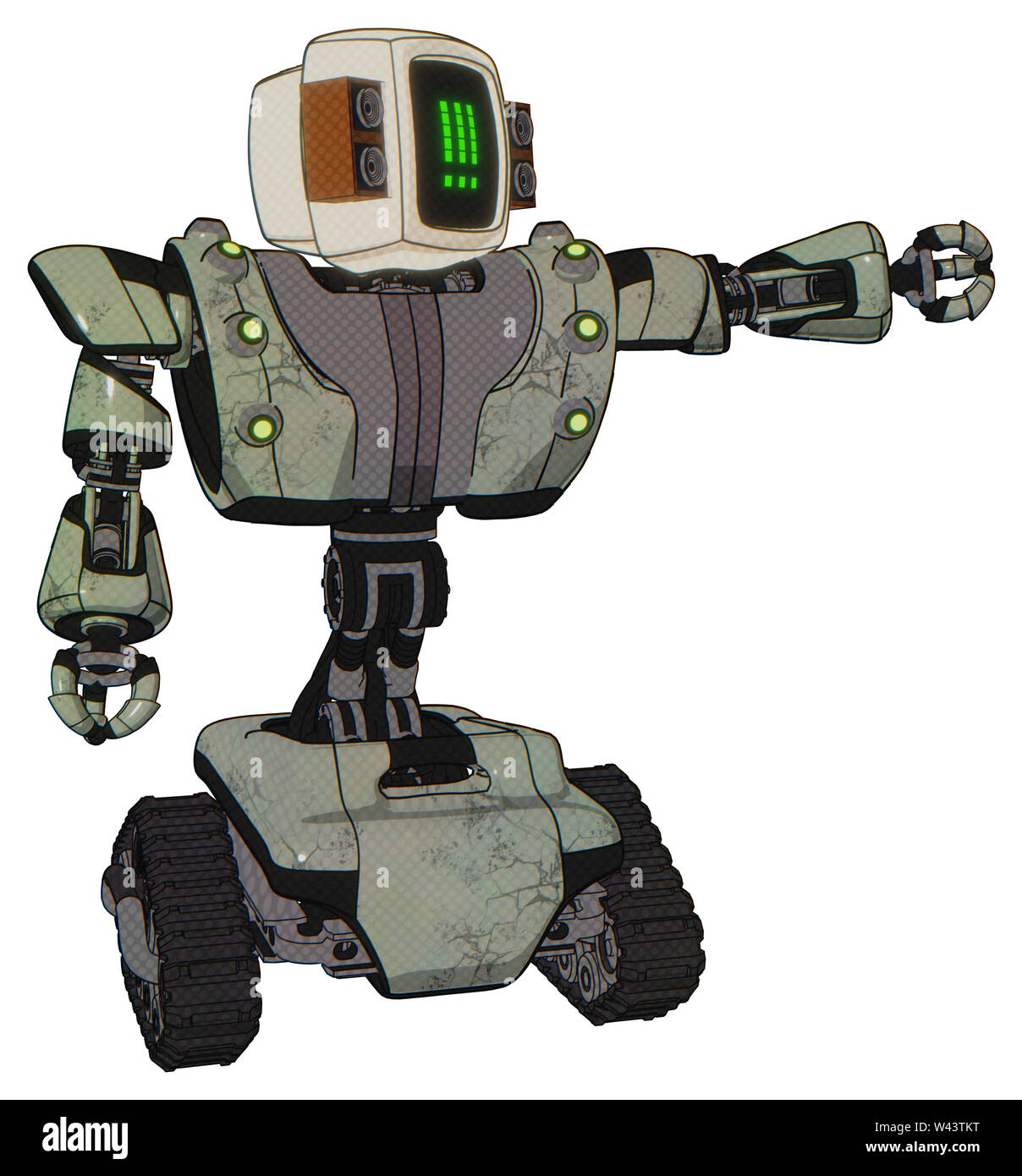 Bot containing elements: old computer monitor, pixel exclamation point ...
