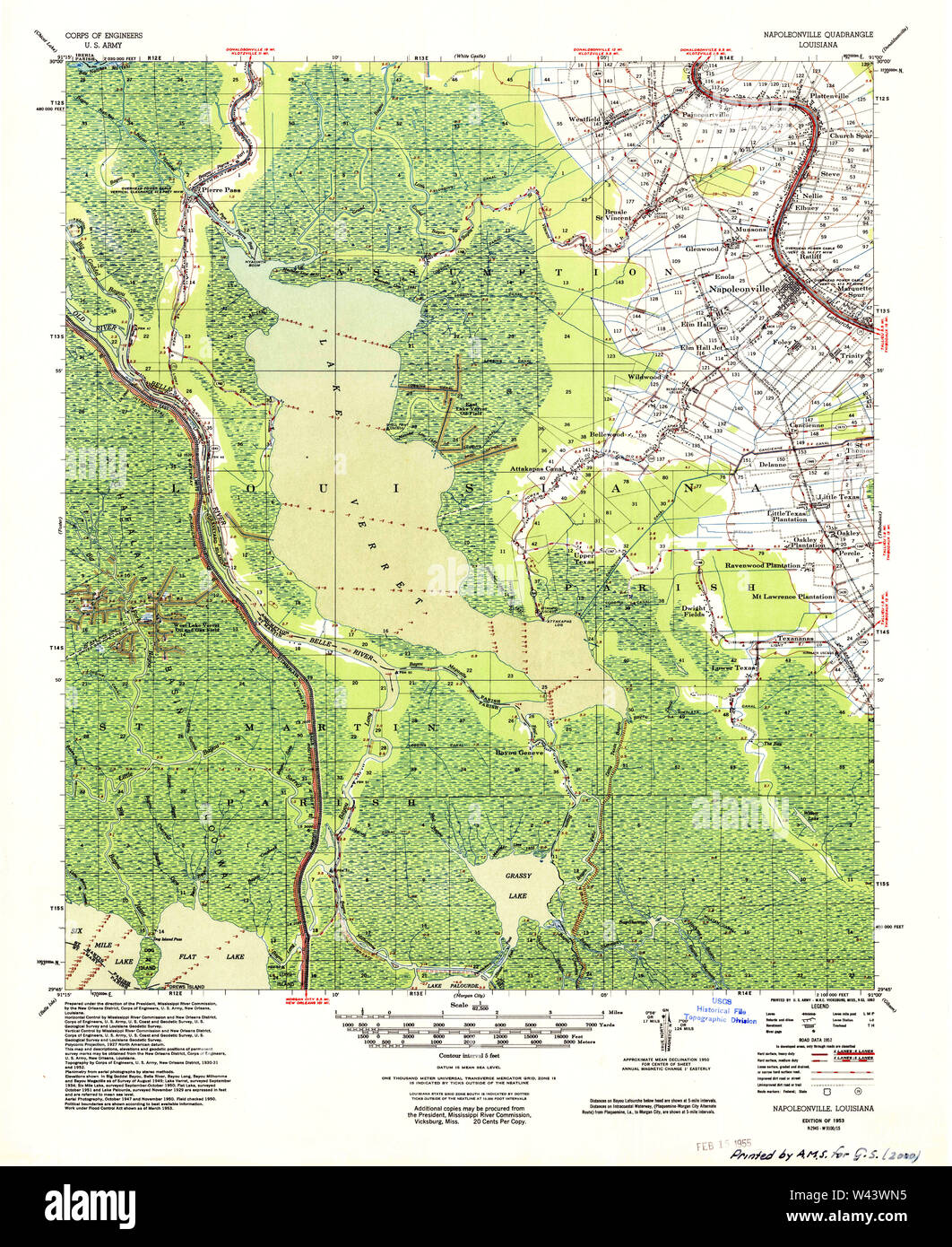 Map of napoleonville hires stock photography and images Alamy