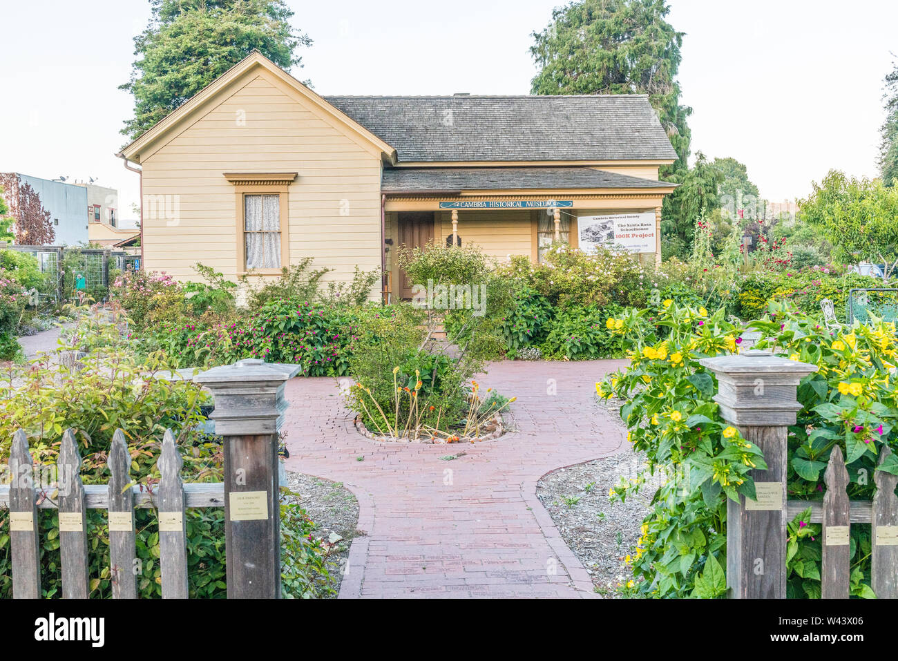 Cambria Historical Museum housed in the GuthrieBianchini House, an