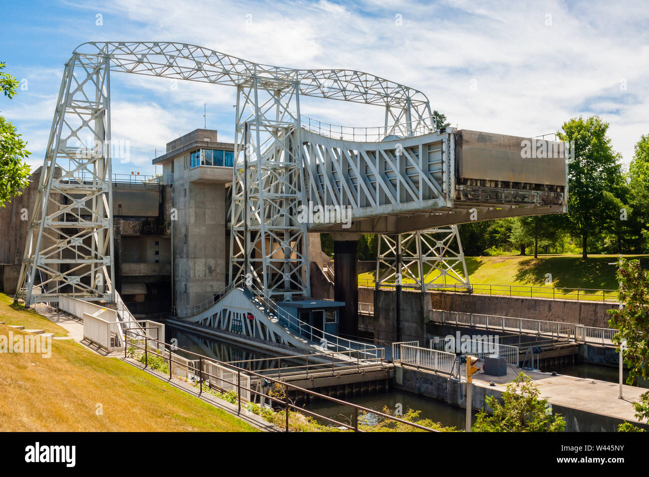 KAWARTHA LAKES, ONTARIO, CANADA JUNE 22, 2018 The Kirkfield Lift