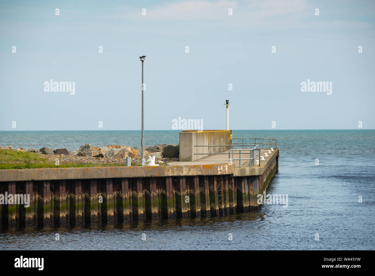 Harbour in Arklow, Ireland Stock Photo