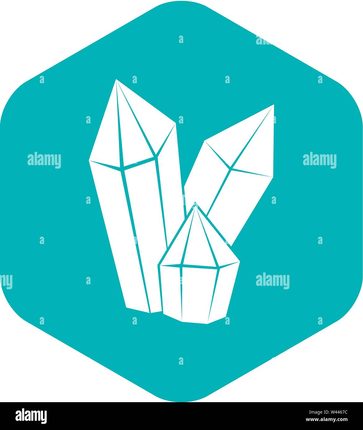 Diamonds icon, simple style Stock Vector Image & Art - Alamy