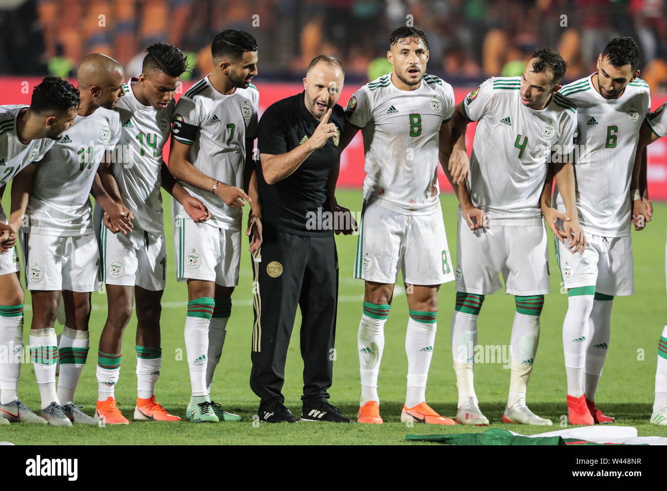 Cairo Egypt 19th July 2019 Algeria S National Team Coach