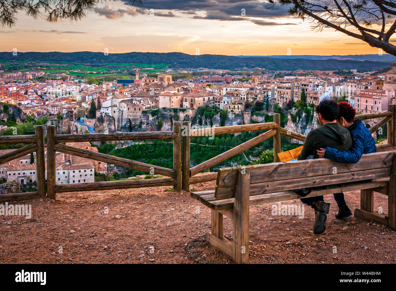 Ciudad de Cuenca. Castilla la Mancha. España Stock Photo