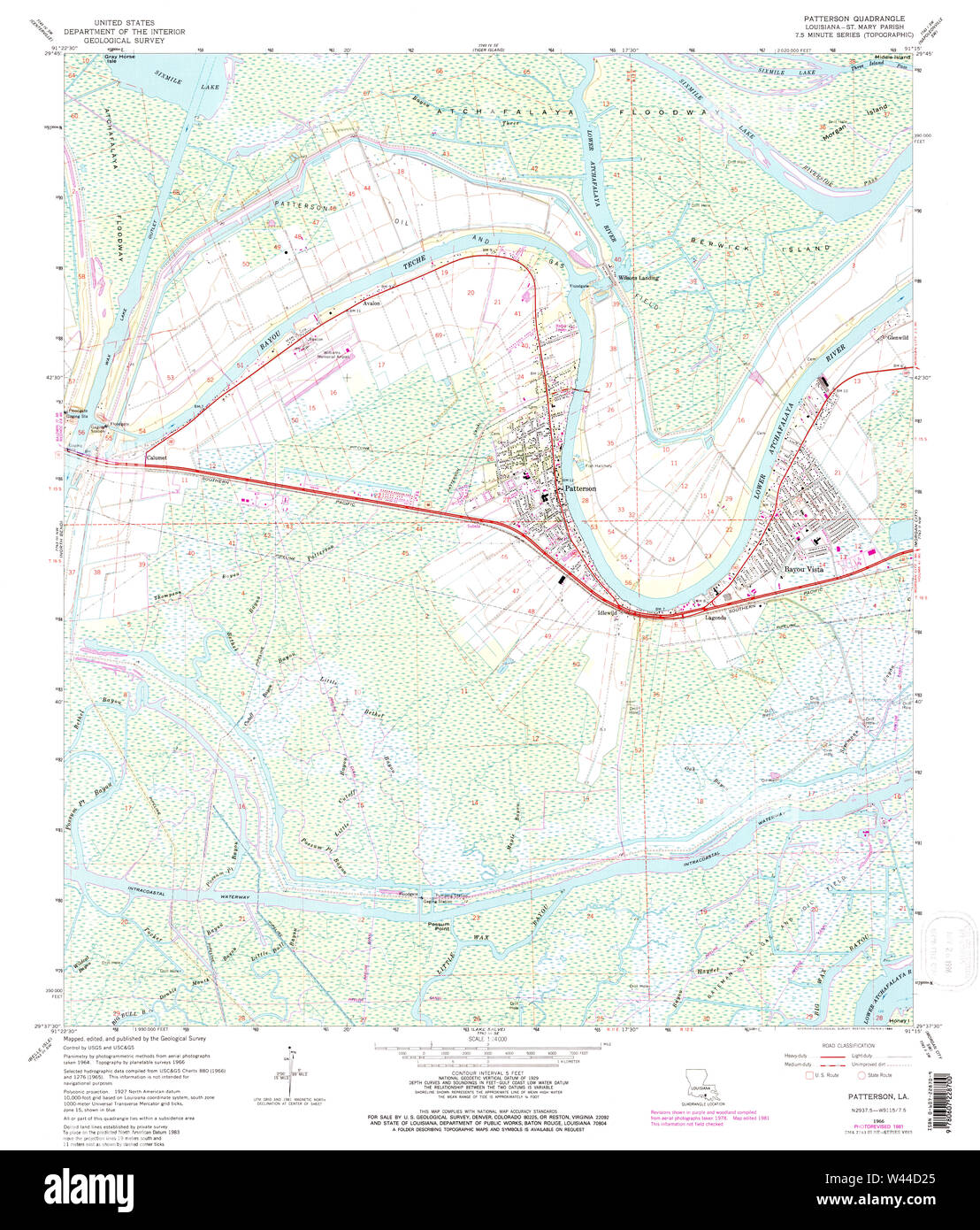 Patterson louisiana map Cut Out Stock Images & Pictures Alamy