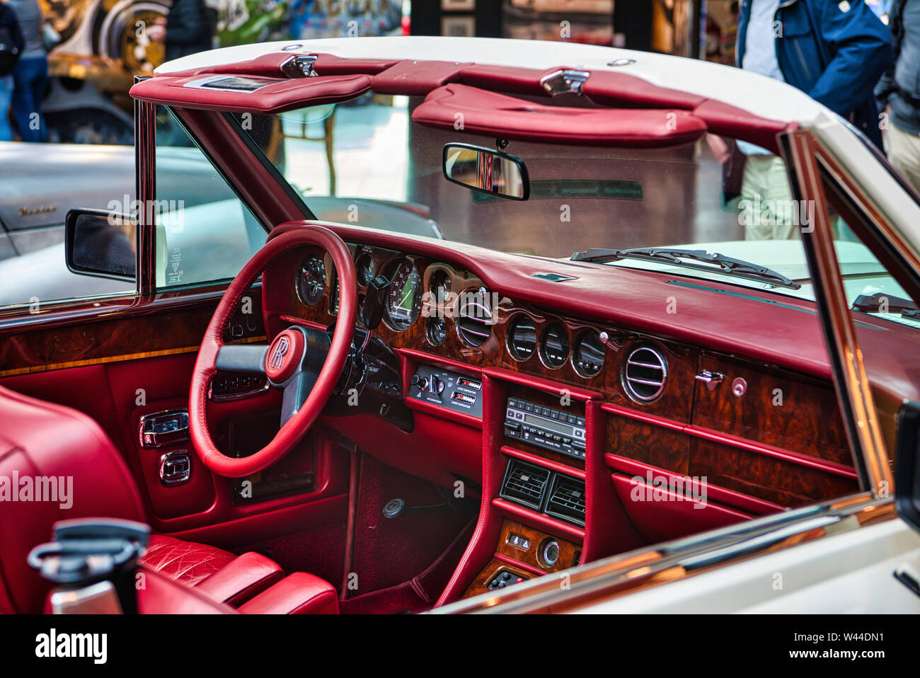 Friedrichshafen May 2019 Red Interior In White Rolls