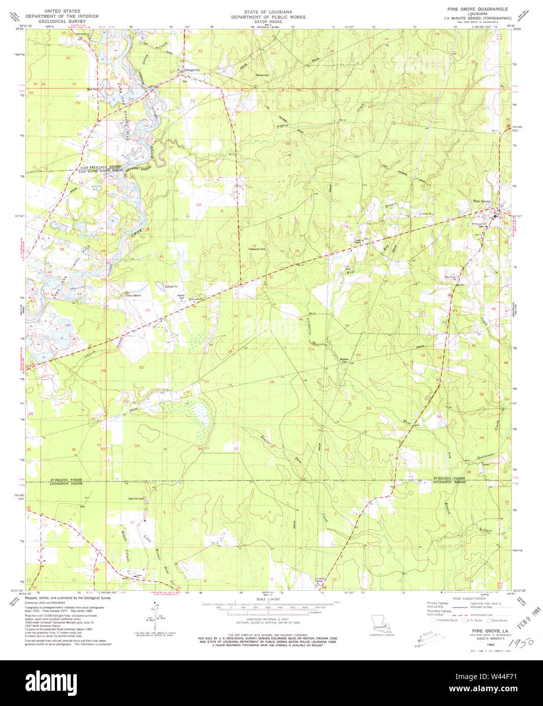 Map of la pine hires stock photography and images Alamy