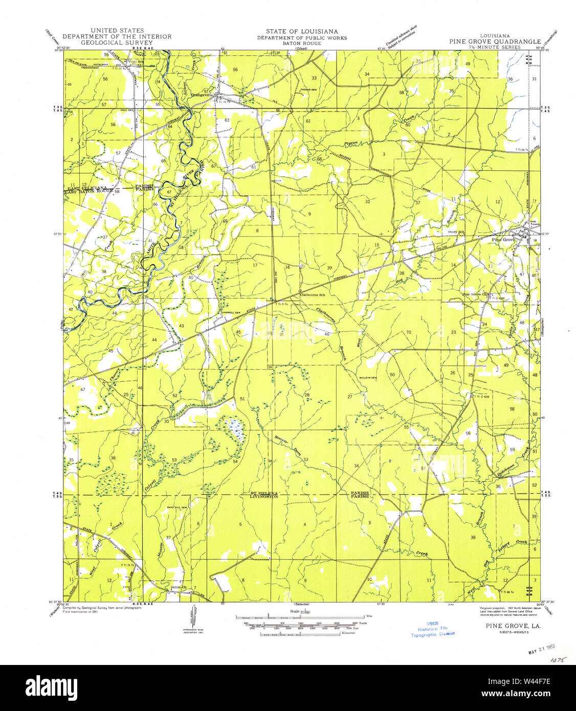 Map of la pine hires stock photography and images Alamy