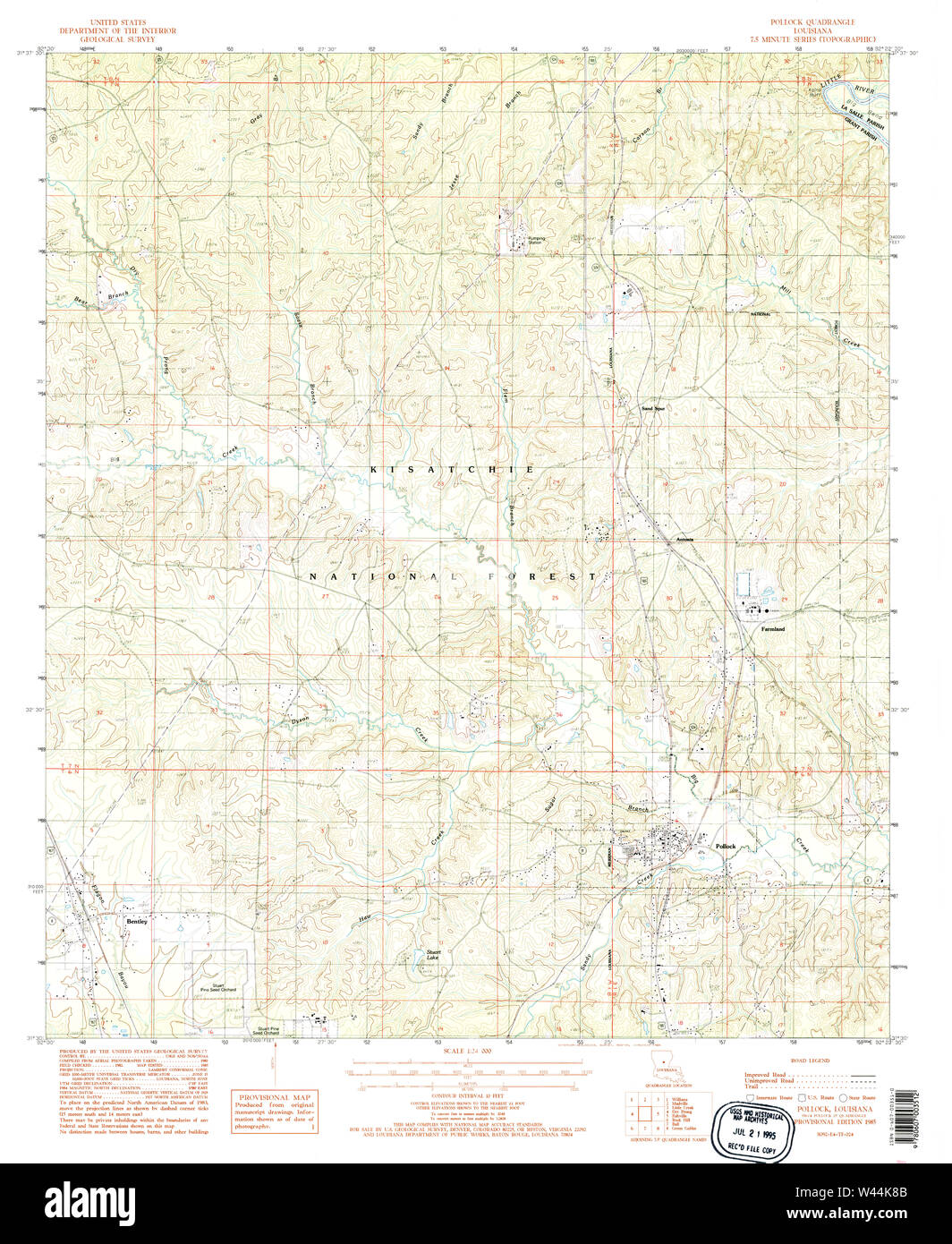 Map of pollock hires stock photography and images Alamy