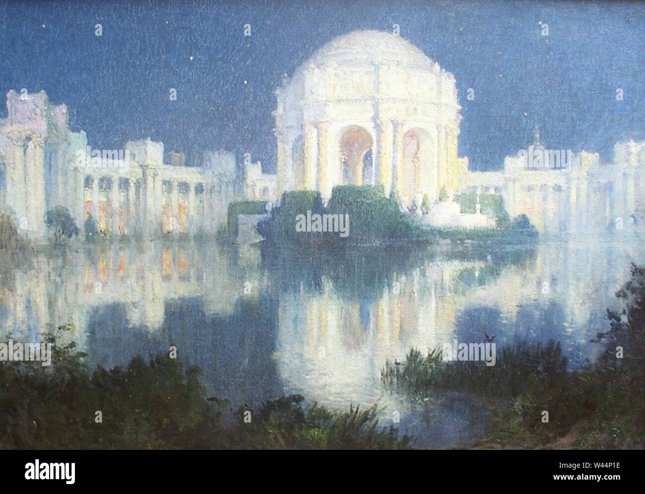 Colin Campbell Cooper The Temple of Art San Francisco Stock Photo - Alamy