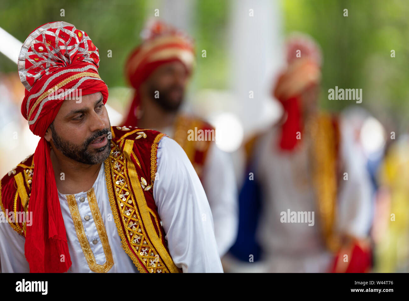 Columbus, Ohio, USA May 26, 2019 Columbus Asian Festival, Indian men