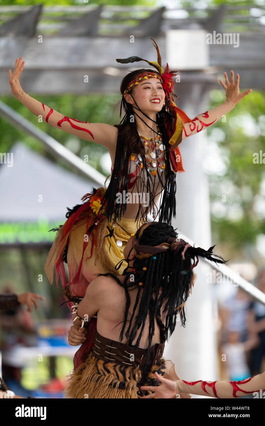 Columbus, Ohio, USA May 26, 2019 Columbus Asian Festival, Franklin