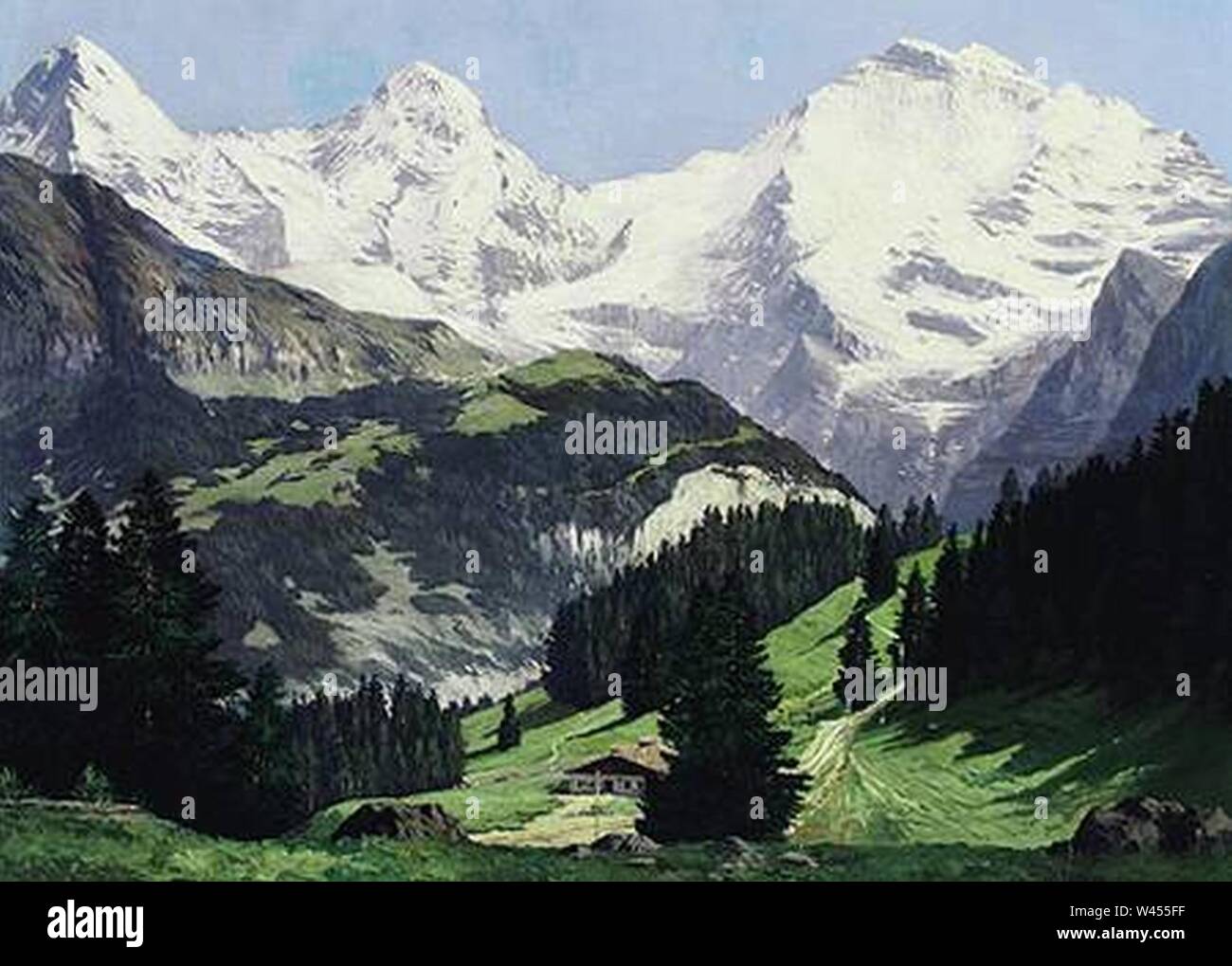 Monch und jungfrau hi-res stock photography and images - Alamy