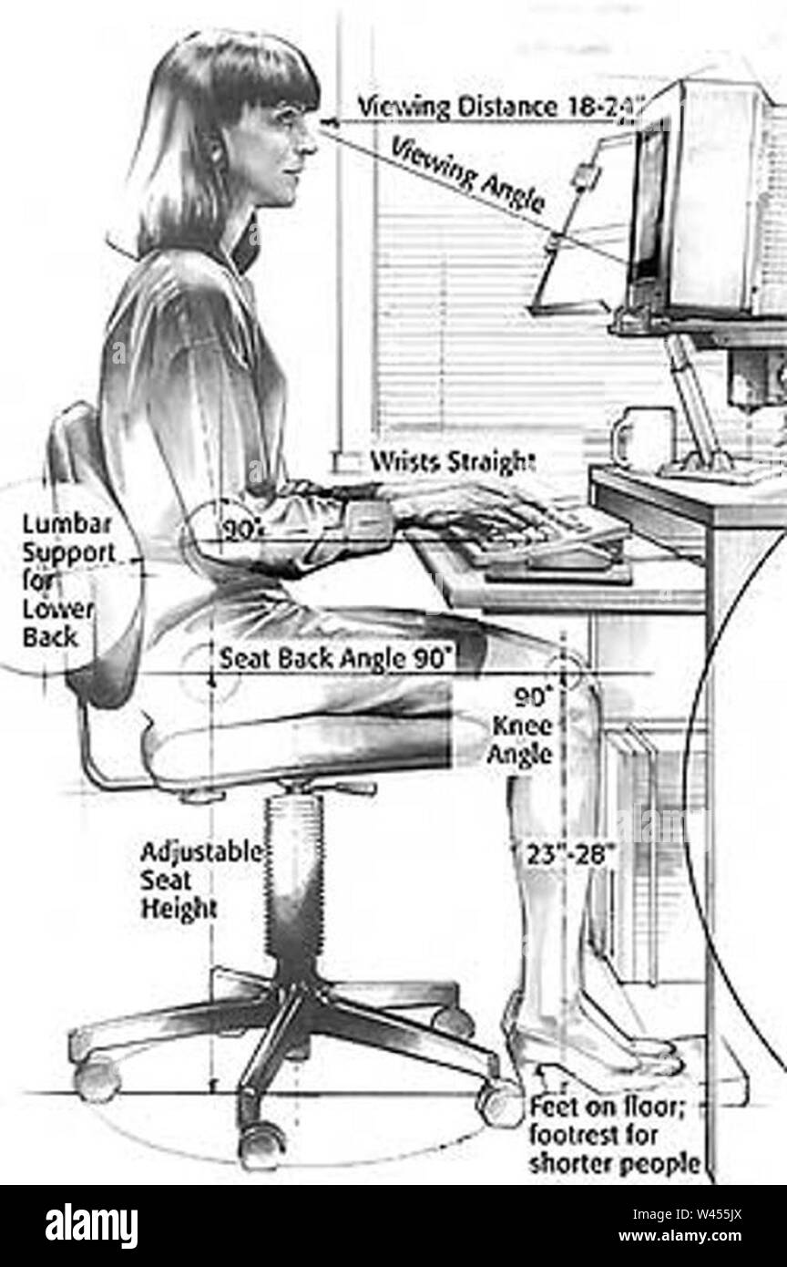Computer Workstation Variables Stock Photo - Alamy