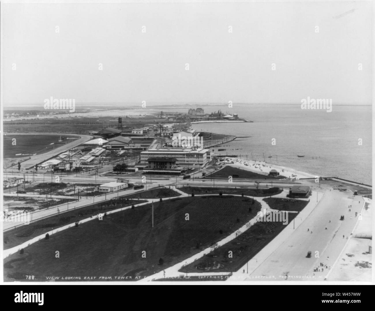 Archival photo of coney island hi-res stock photography and images - Alamy