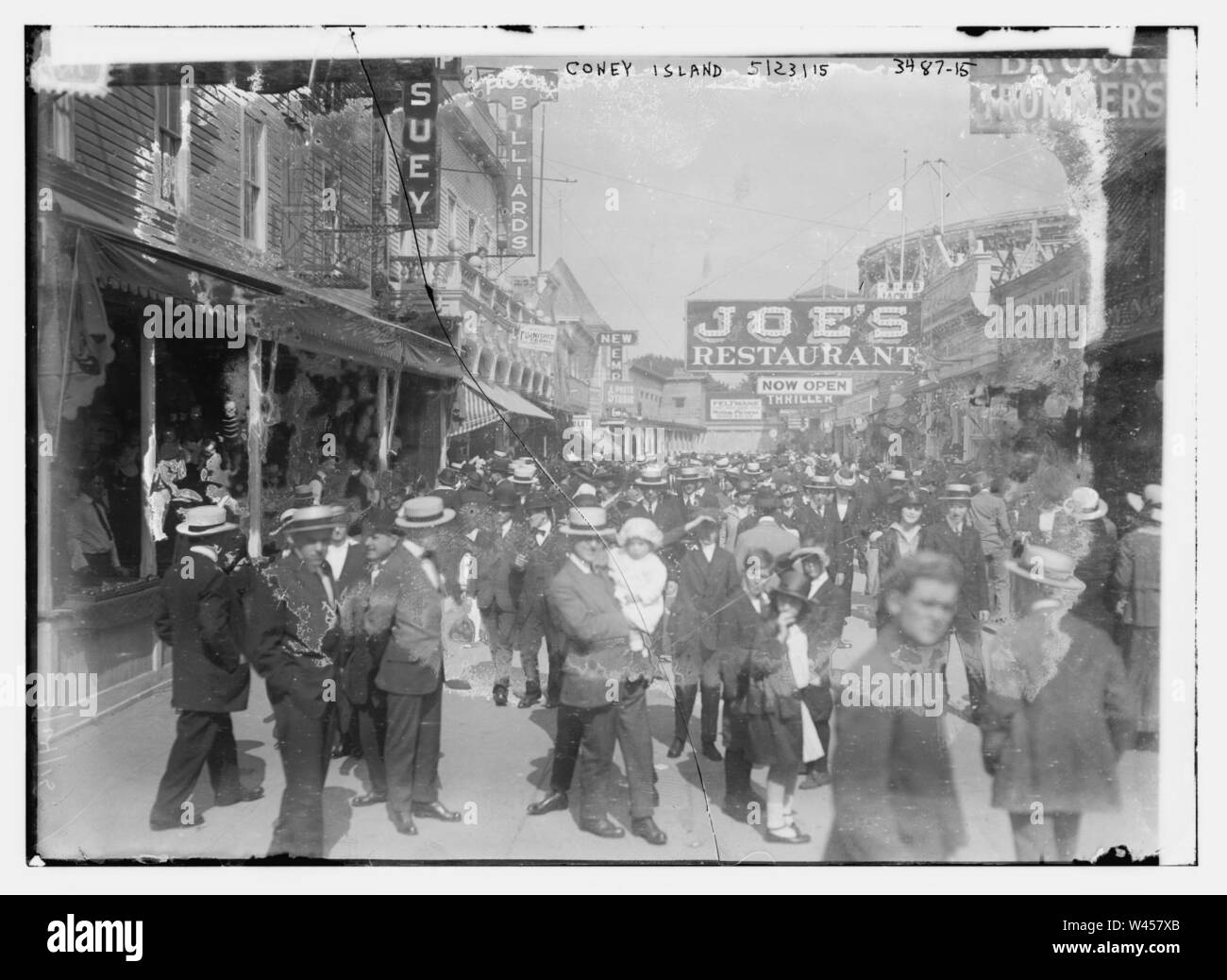 Archival photo of coney island hi-res stock photography and images - Alamy