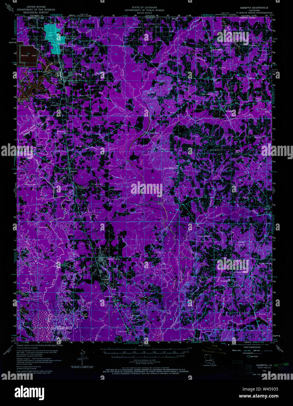 Sarepta map hires stock photography and images Alamy