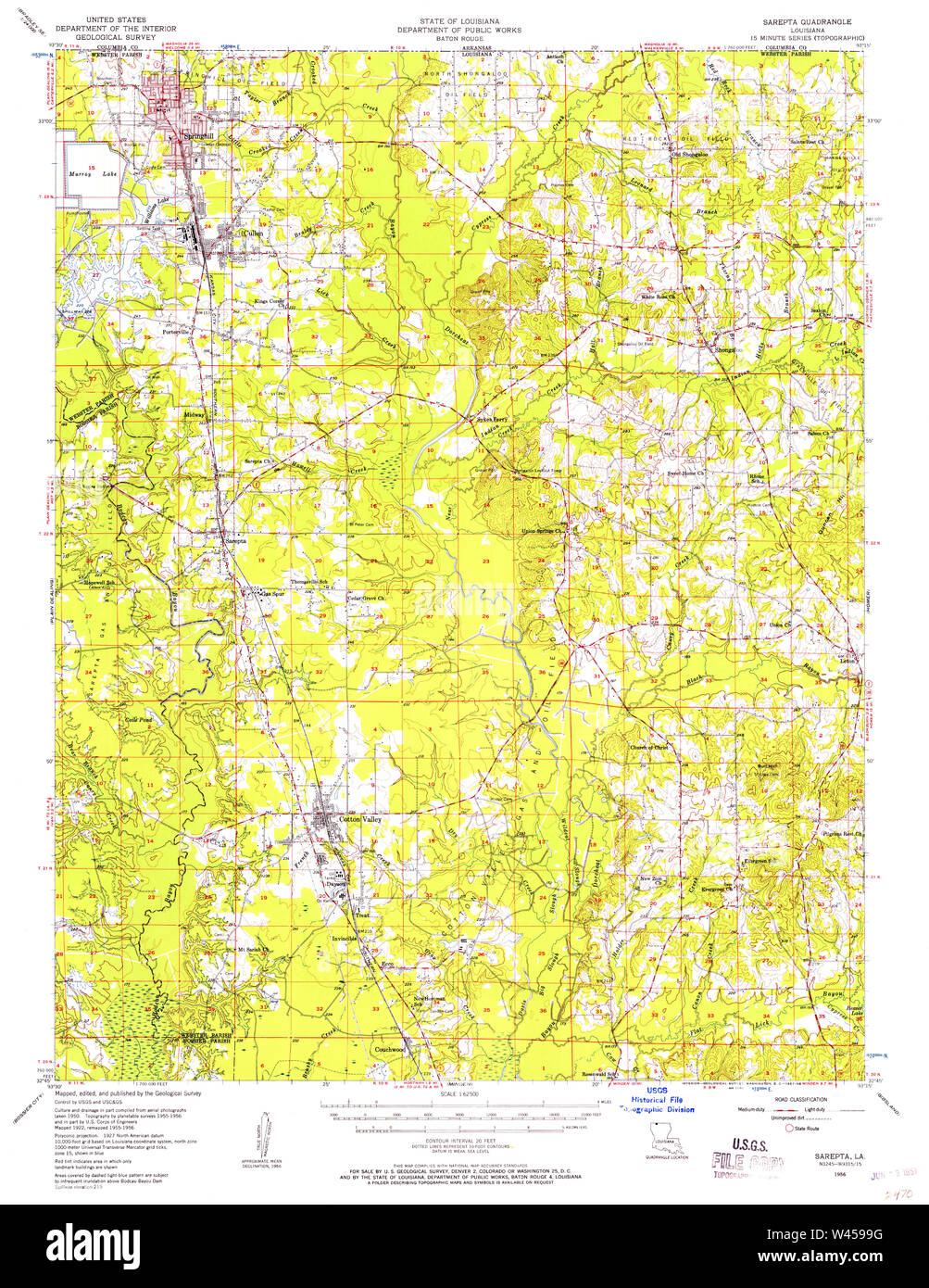 Map of sarepta Cut Out Stock Images & Pictures Alamy