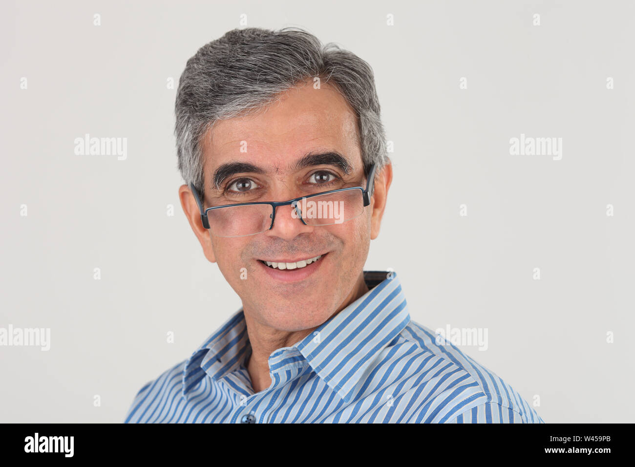 Portrait happy confident indian hi-res stock photography and images - Alamy