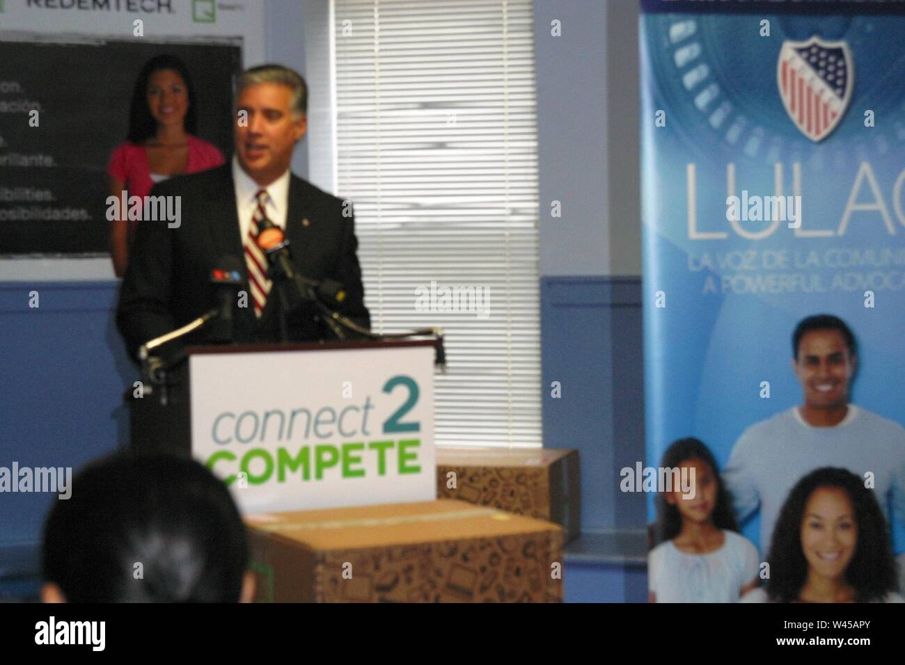 Connect 2 Compete - LULAC 8.7.12. Stock Photo