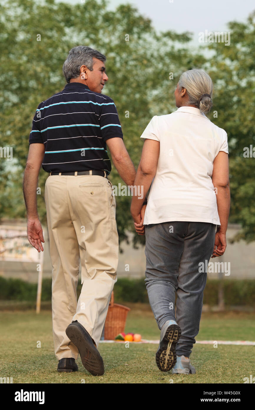 Amorous man woman walking hi-res stock photography and images - Alamy
