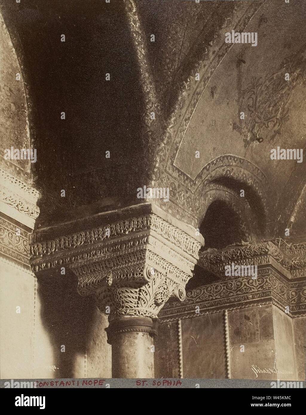 Constantinople, St. Sophia Stock Photo Alamy