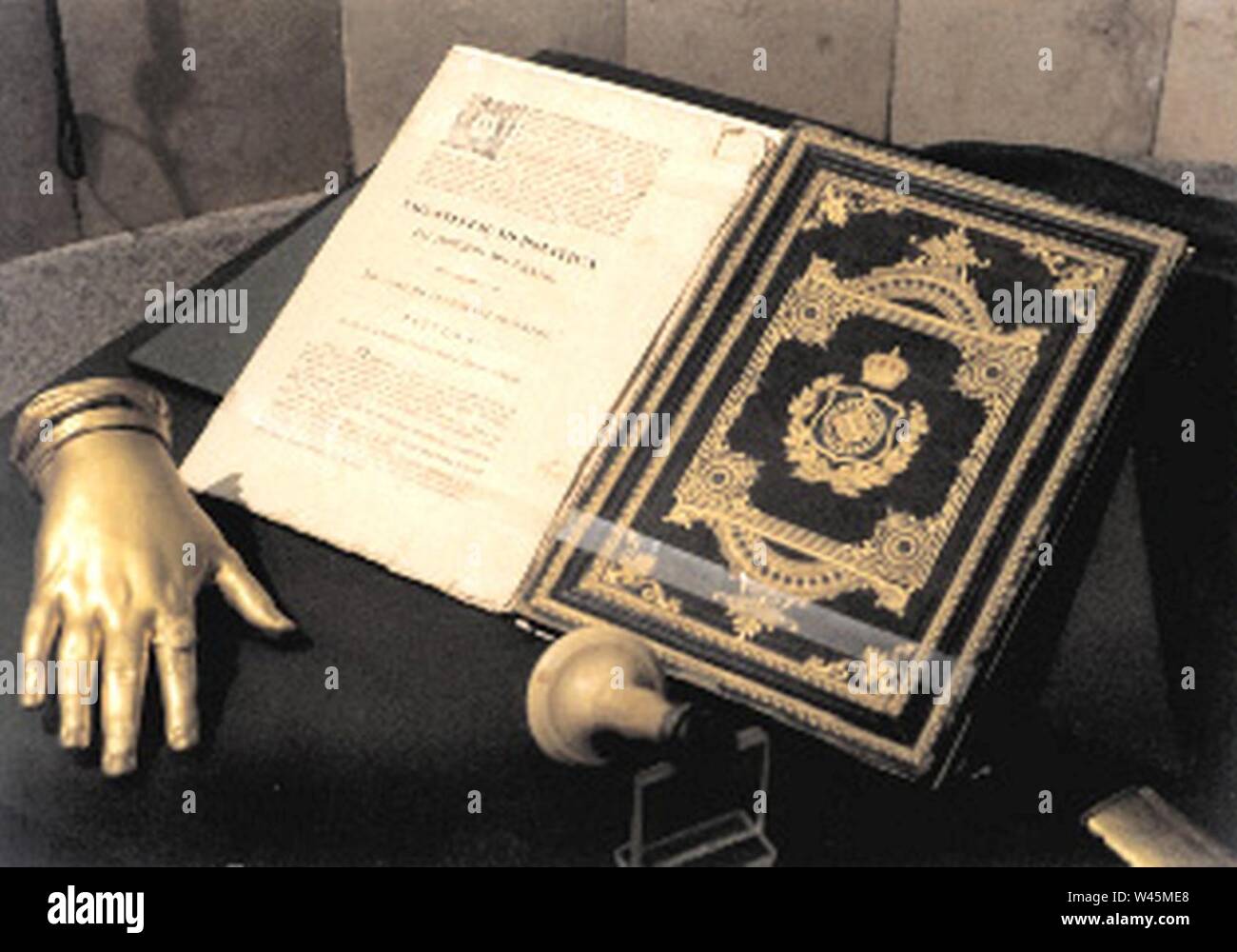 Constituição de 1824 do Brasil Stock Photo - Alamy