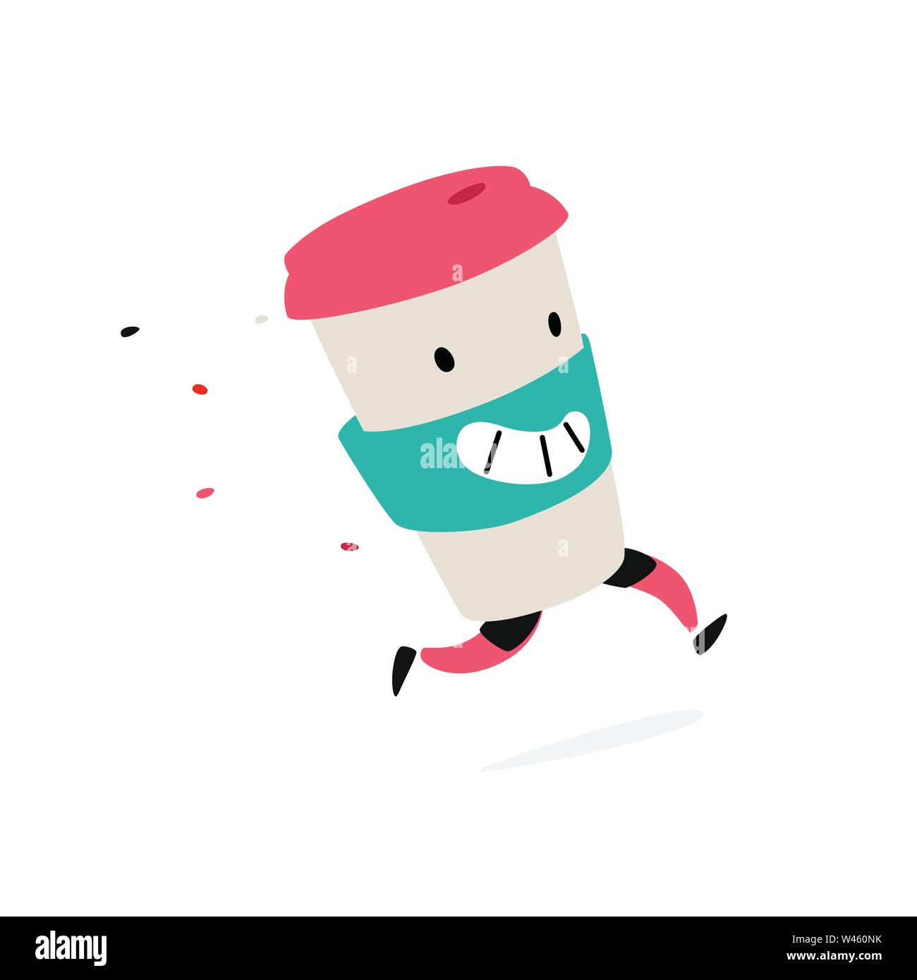 Character running glass. Vector. Logo for coffee shops and fast food. Funny illustration of a plastic cup. Cartoon badge, emblem for the company. Stic Stock Vector Image & Art - Alamy Character running glass. Vector. Logo for coffee shops and fast food. Funny illustration of a plastic cup. Cartoon badge, emblem for the company. Stic Stock Vector Image & Art - Alamy