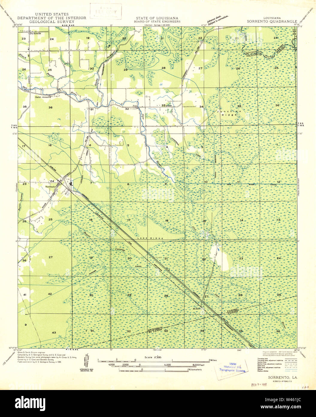 Sorrento map hires stock photography and images Alamy
