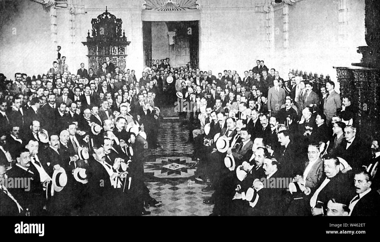 Convencion de Partidos Lima 1915. Stock Photo