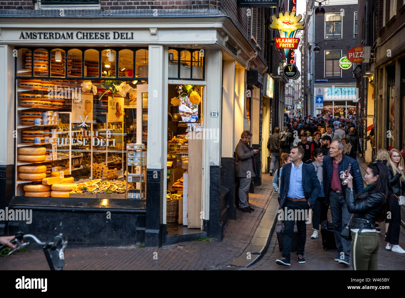 Amsterdam, Niederlande, Altstadt, KŠsegeschŠft, Amsterdam Cheese Deli