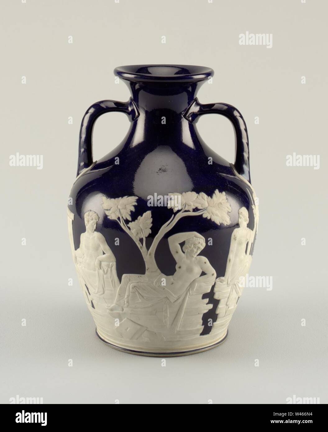 Copy of Portland Vase Vase, 18501860 Stock Photo Alamy