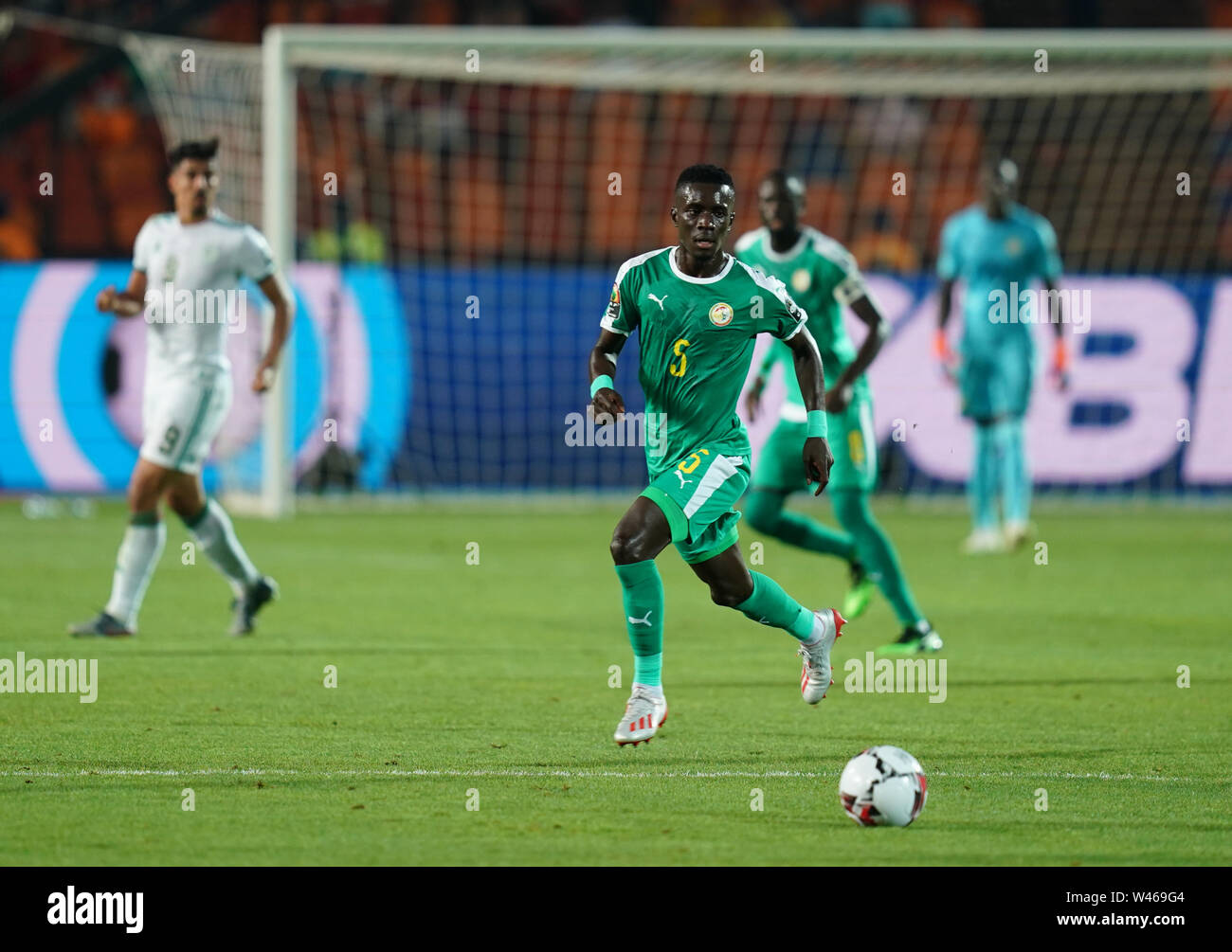 Cairo, Algeria, Egypt. 19th July, 2019. FRANCE OUT July 19, 2019: Idrissa Gana Gueye of Senegal during the Final of 2019 African Cup of Nations match between Algeria and Senegal at the Cairo International Stadium in Cairo, Egypt. Ulrik Pedersen/CSM/Alamy Live News Stock Photo