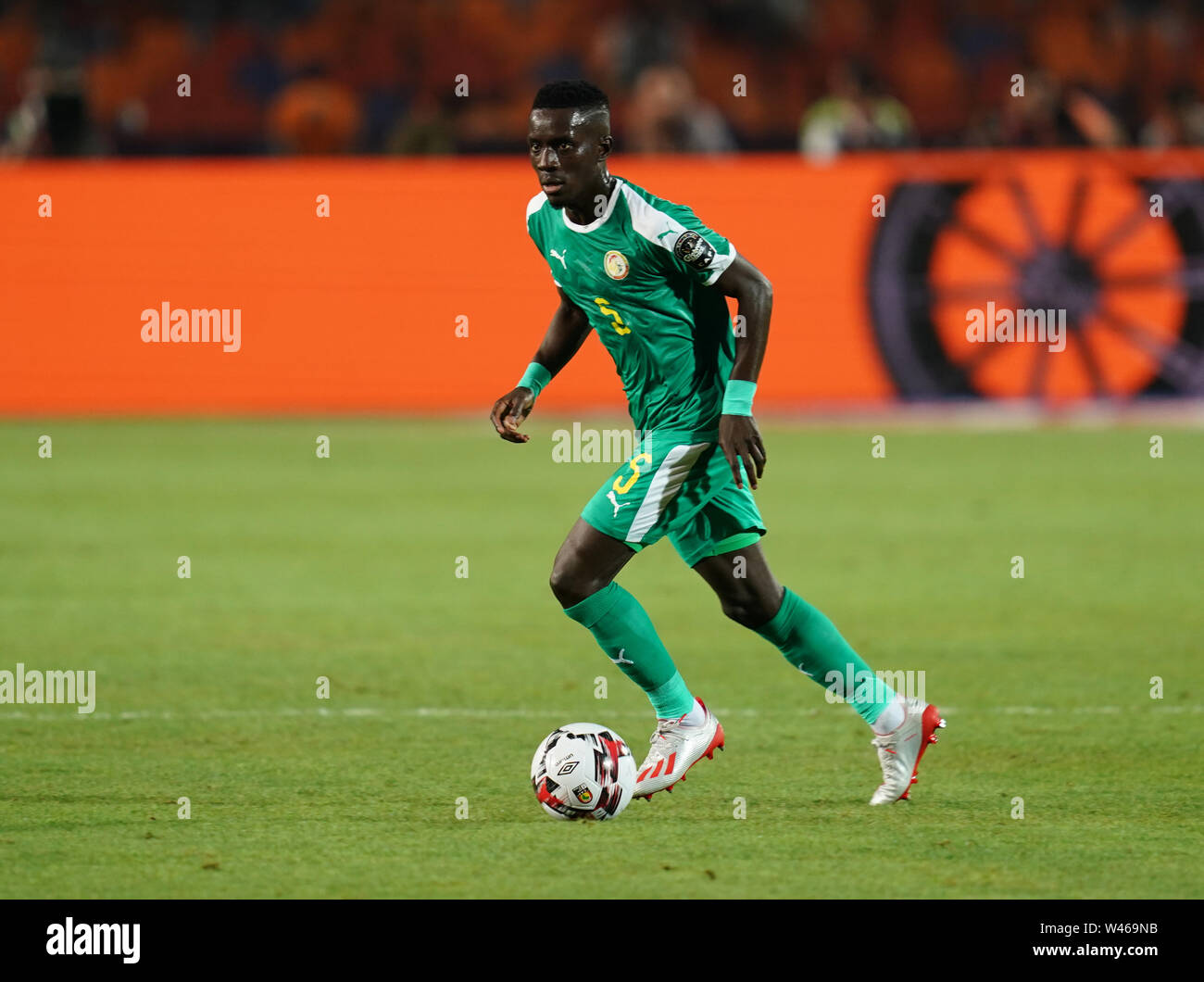 Cairo, Algeria, Egypt. 19th July, 2019. FRANCE OUT July 19, 2019: Idrissa Gana Gueye of Senegal during the Final of 2019 African Cup of Nations match between Algeria and Senegal at the Cairo International Stadium in Cairo, Egypt. Ulrik Pedersen/CSM/Alamy Live News Stock Photo