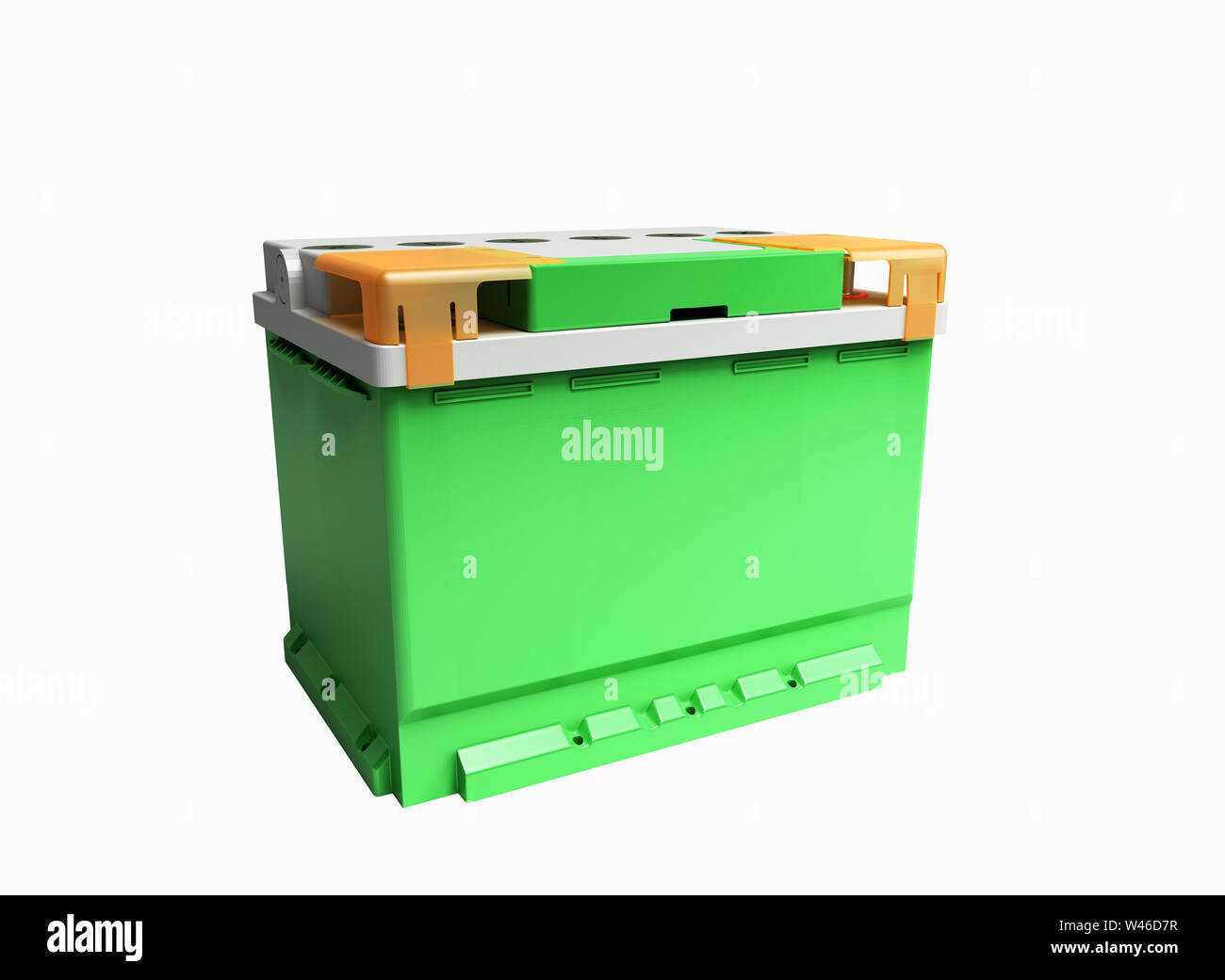 battery batteries accumulator car auto parts electrical supply power 3d