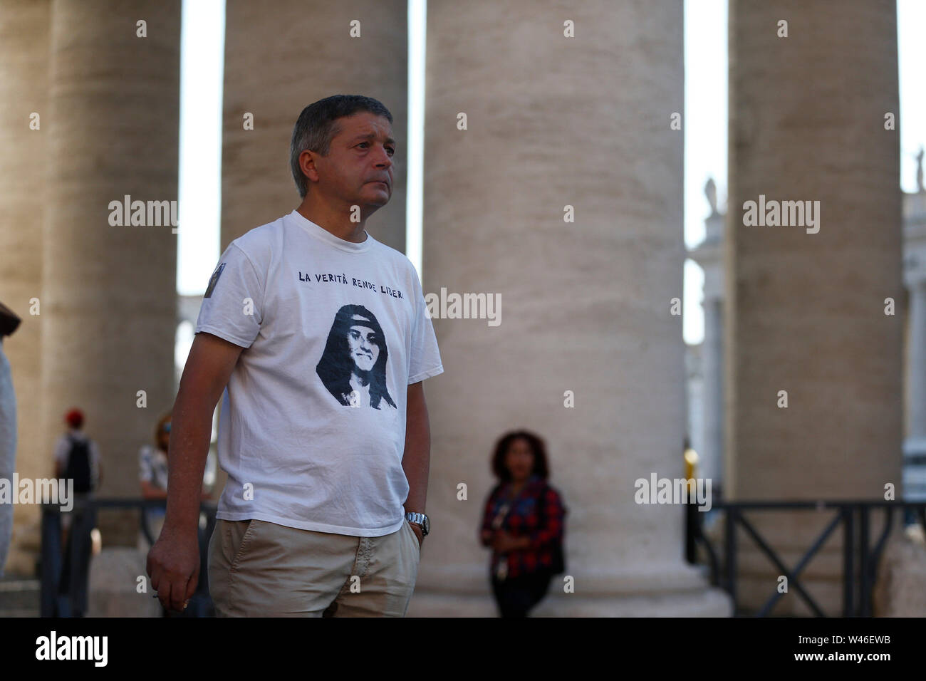Roma, Italia. 20th July, 2019. Foto Cecilia Fabiano Credit: LaPresse/Alamy Live News Stock Photo