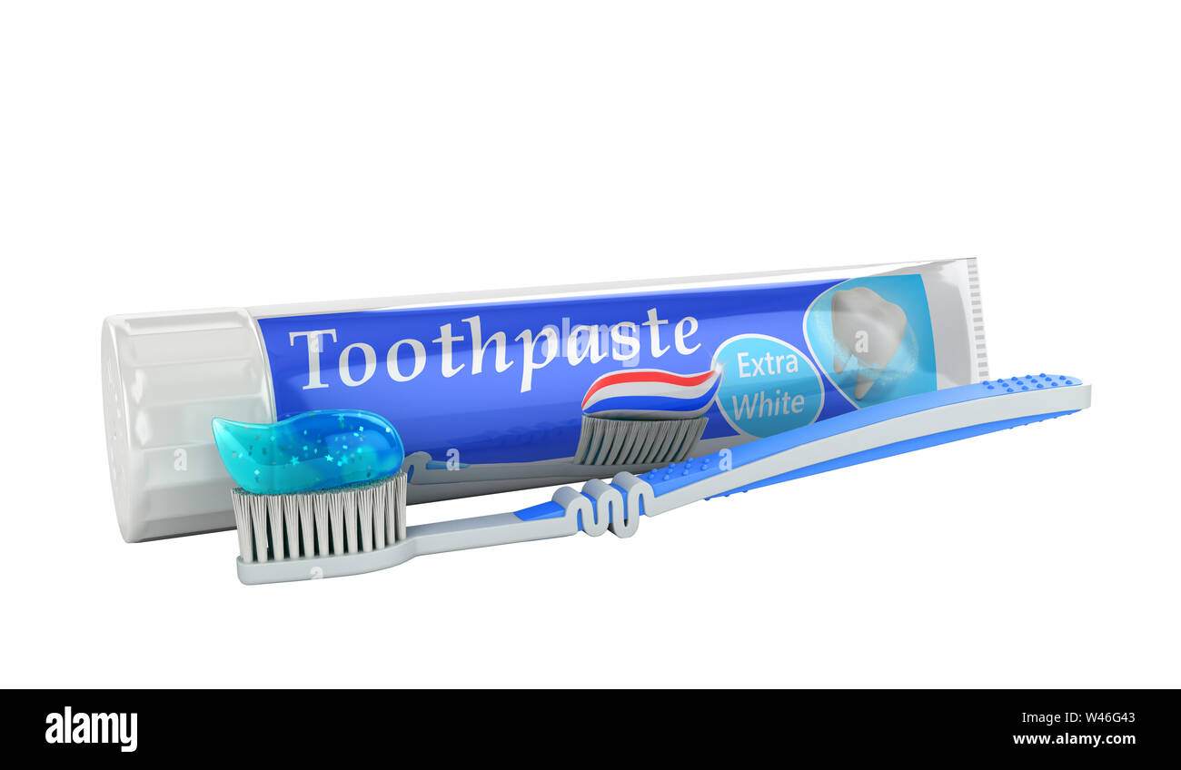 modern concept of the design of a tube of toothpaste toothpaste tube ...