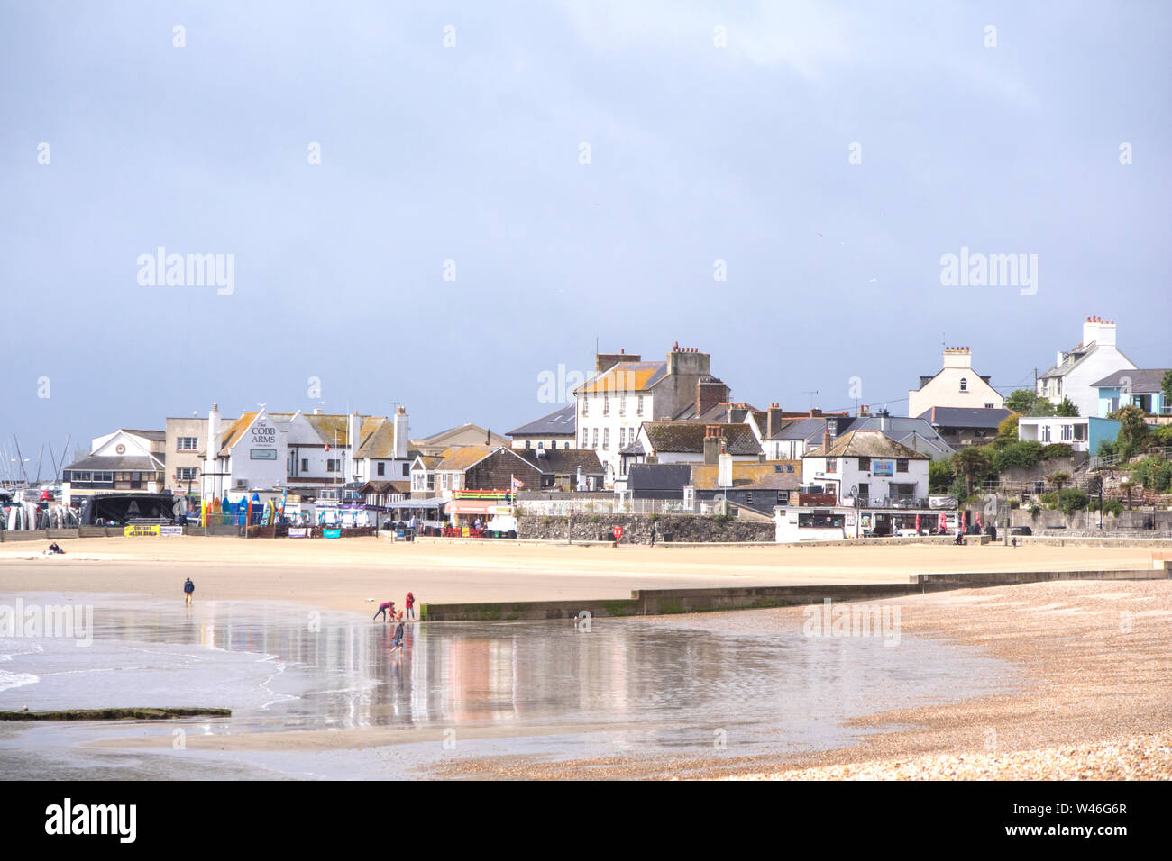 Lyme Regis on the Dorset coast, England, UK Stock Photo - Alamy