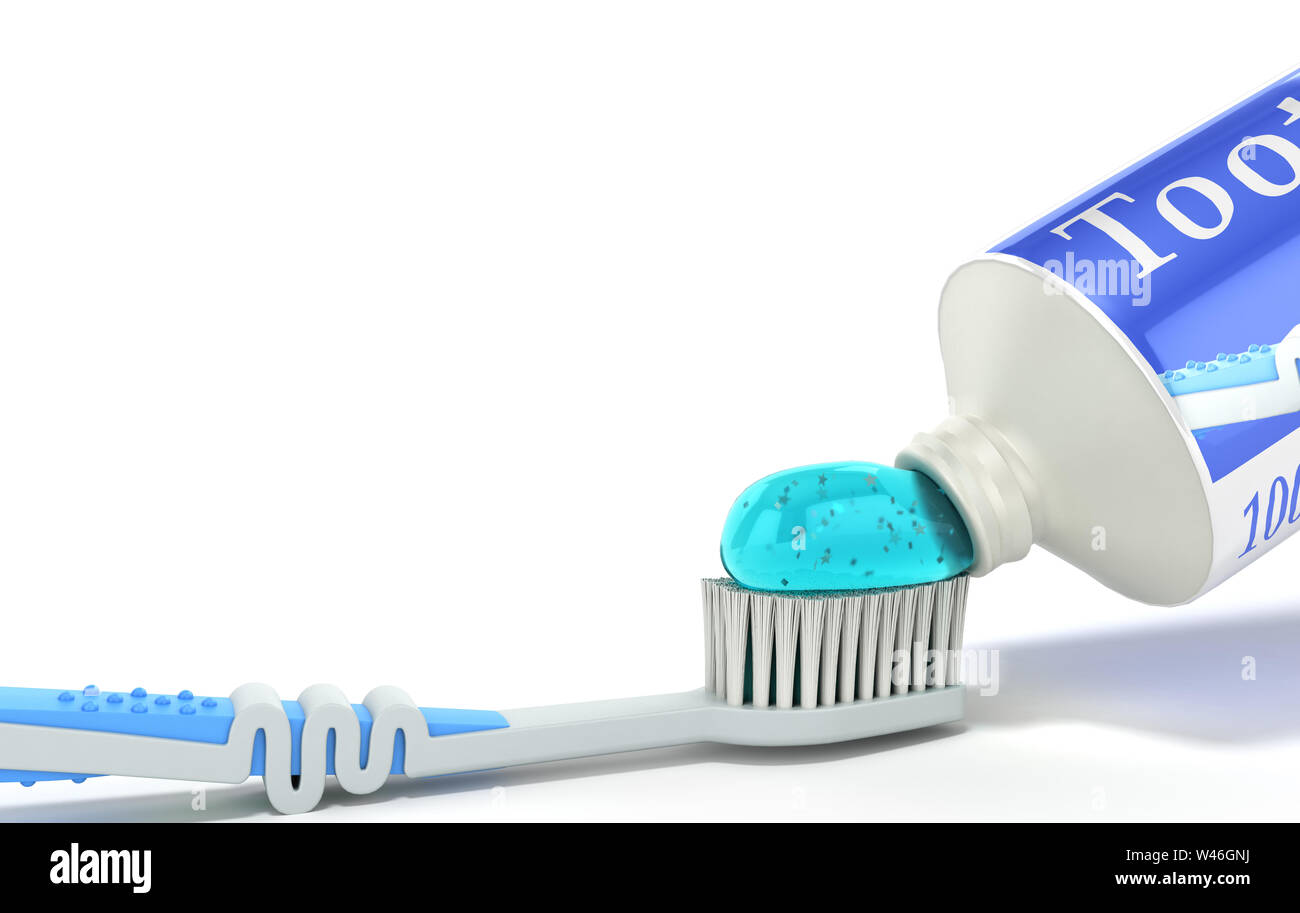 modern concept of the design of a tube of toothpaste toothpaste tube ...